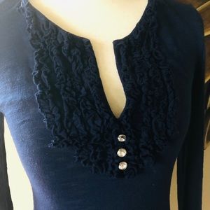 INC International Concepts Long sleeve tee S